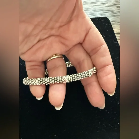 Lagos Three Station X Caviar Bracelet
6mm Size Medium - Picture 3 of 12